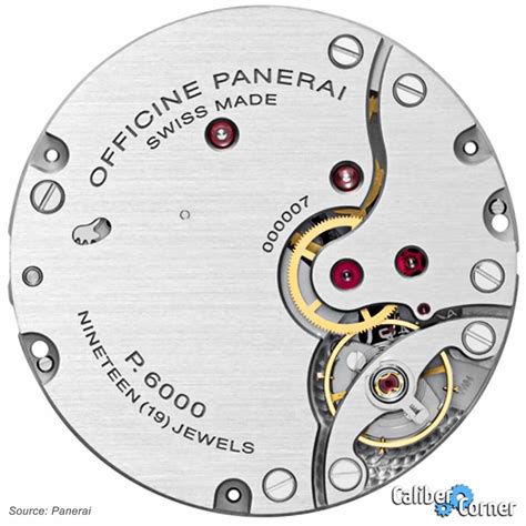 p6000 panerai|panerai p6000 manual wind movement.